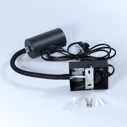 Globo - Fleksibilna zidna lampa 1xGU10/25W/230V crna