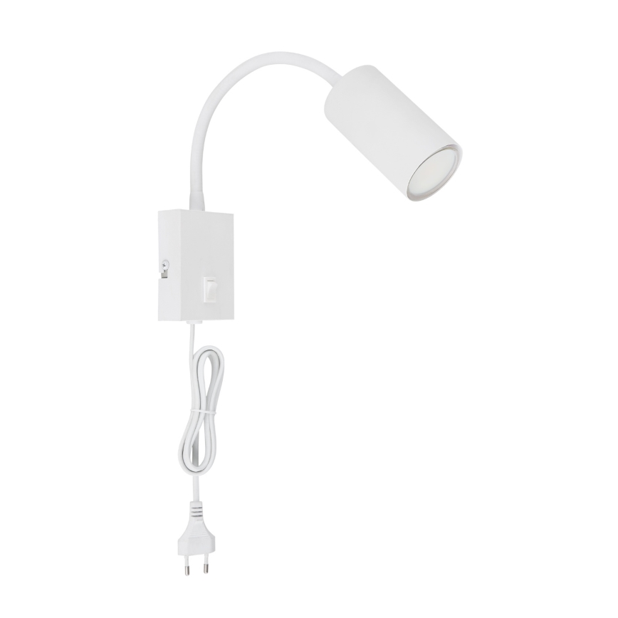 Globo - Fleksibilna zidna lampa 1xGU10/25W/230V bijela