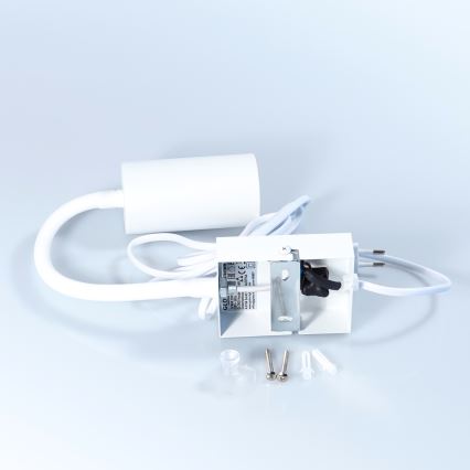 Globo - Fleksibilna zidna lampa 1xGU10/25W/230V bijela