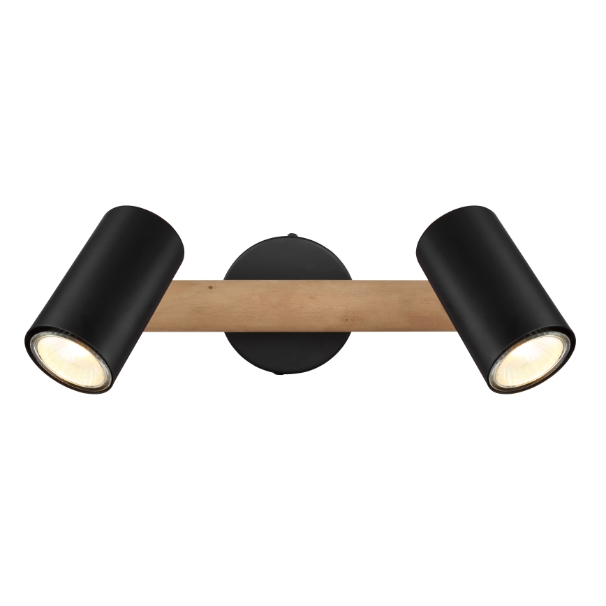 Globo - Ugradbena svjetiljka 2xGU10/5W/230V drvo/metal
