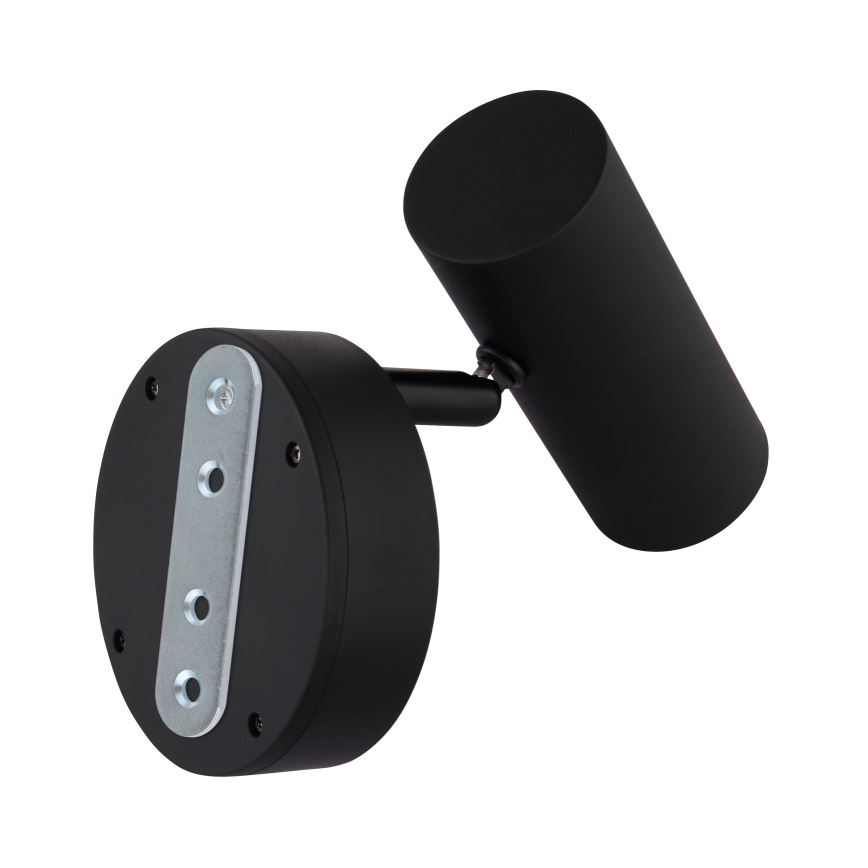 Globo - LED prigušiva punjiva zidna točkasta svjetiljka LED/0,4W/3,7V 1800 mAh crna