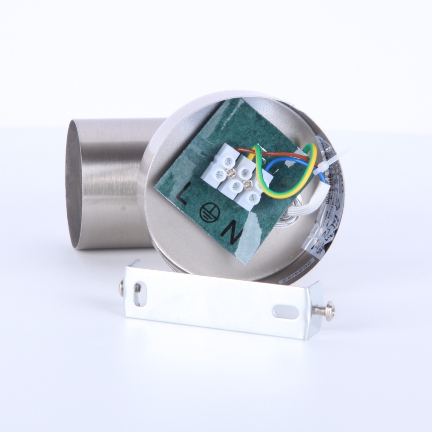 Globo - Zidna reflektorska svjetiljka 1xGU10/25W/230V mat krom