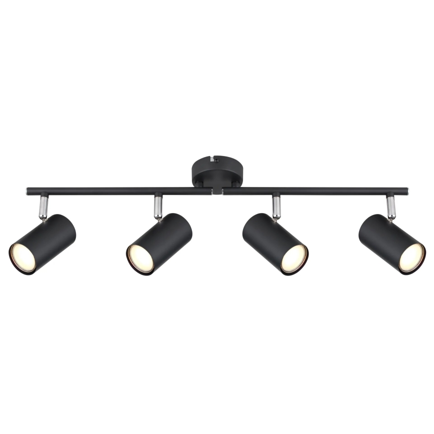 Globo - Reflektorska svjetiljka 4xGU10/25W/230V crna