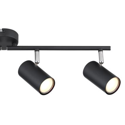 Globo - Reflektorska svjetiljka 4xGU10/25W/230V crna