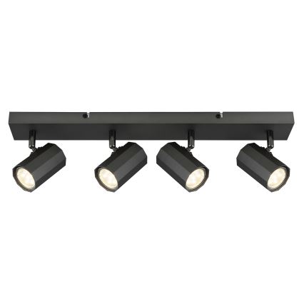 Globo - Reflektorska svjetiljka 4xGU10/25W/230V crna