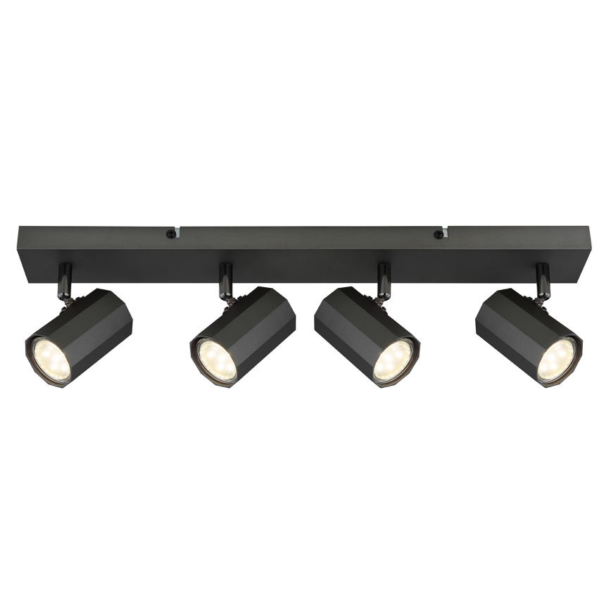 Globo - Reflektorska svjetiljka 4xGU10/25W/230V crna