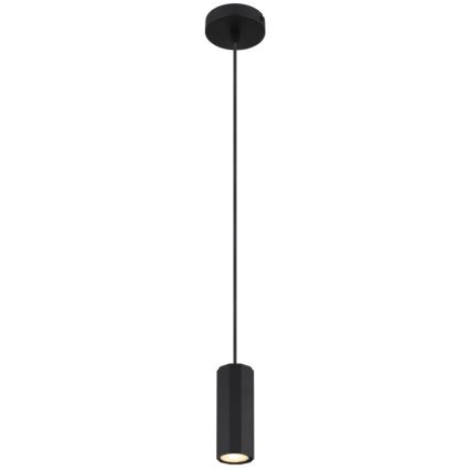 Globo - Luster na sajli 1xGU10/25W/230V crna