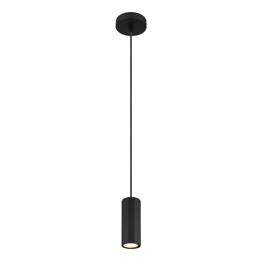 Globo - Luster na sajli 1xGU10/25W/230V crna