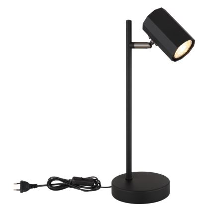 Globo - Stolna lampa 1xGU10/5W/230V crna