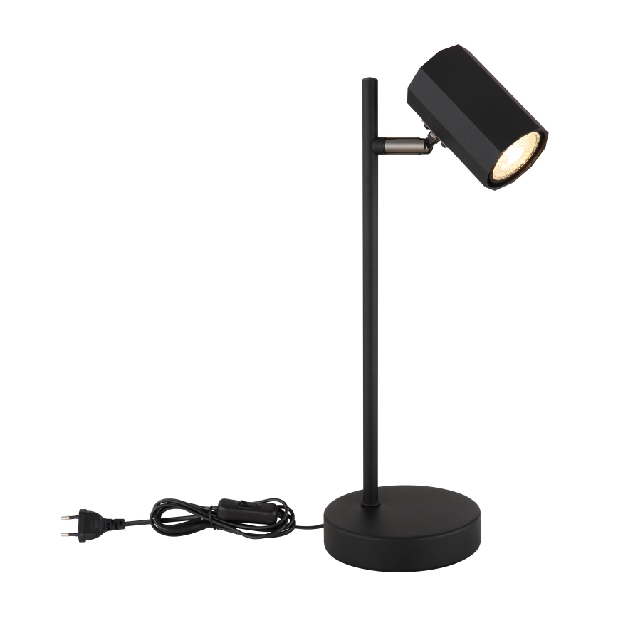 Globo - Stolna lampa 1xGU10/5W/230V crna