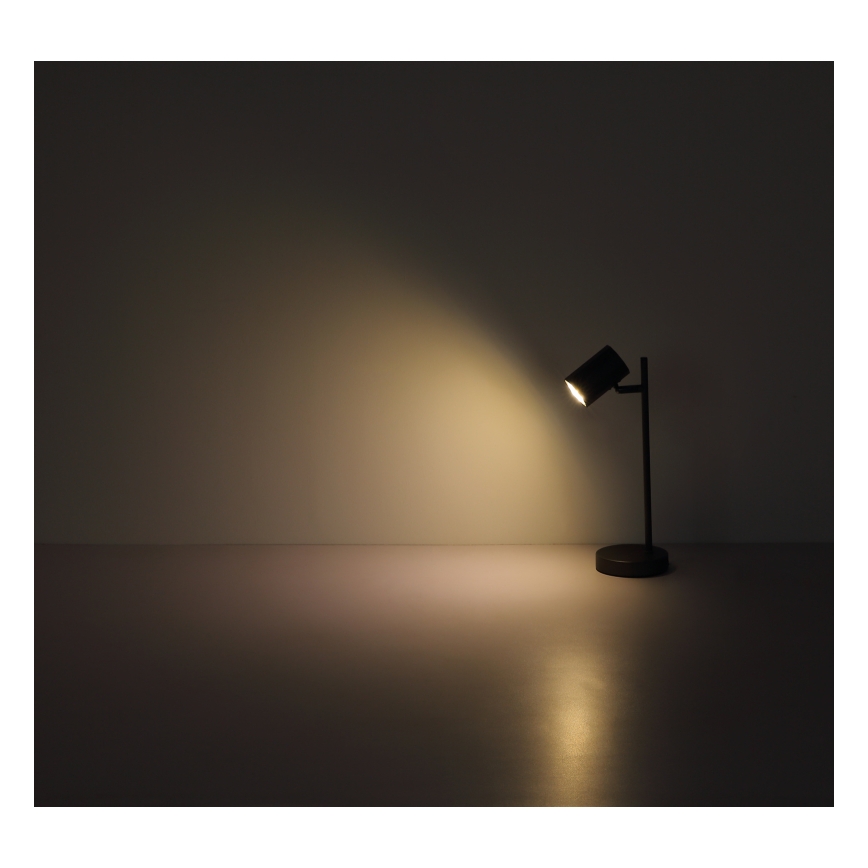 Globo - Stolna lampa 1xGU10/5W/230V crna