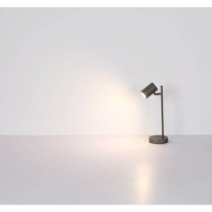 Globo - Stolna lampa 1xGU10/5W/230V crna