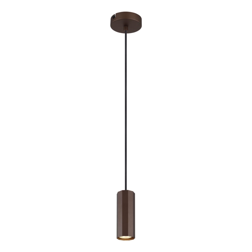 Globo - Luster na sajli 1xGU10/25W/230V smeđa