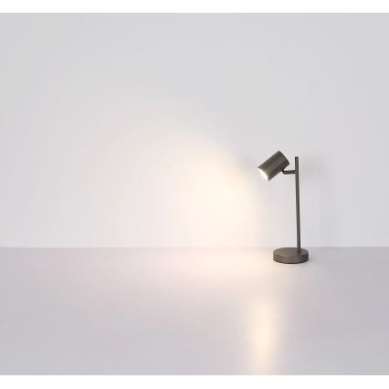 Globo - Stolna lampa 1xGU10/5W/230V smeđa