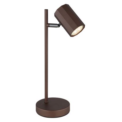 Globo - Stolna lampa 1xGU10/5W/230V smeđa