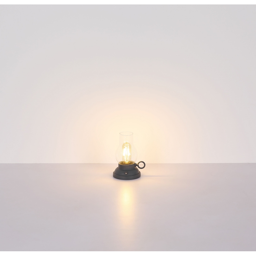 Globo - LED Prigušiva punjiva dodirna stolna lampa LED/1W/3,7V 1200 mAh antracit