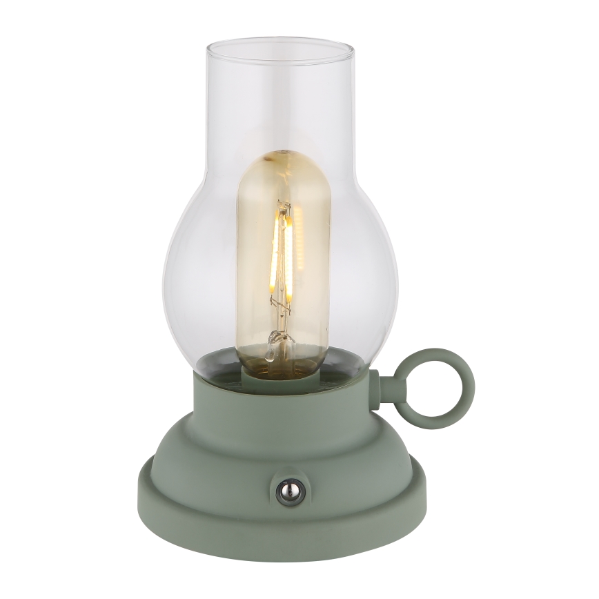 Globo - LED Prigušiva punjiva dodirna stolna lampa LED/1W/3,7V 1200 mAh zelena