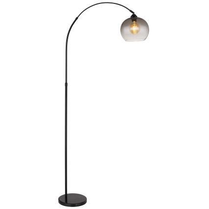 Globo - Podna lampa 1xE27/60W/230V crna