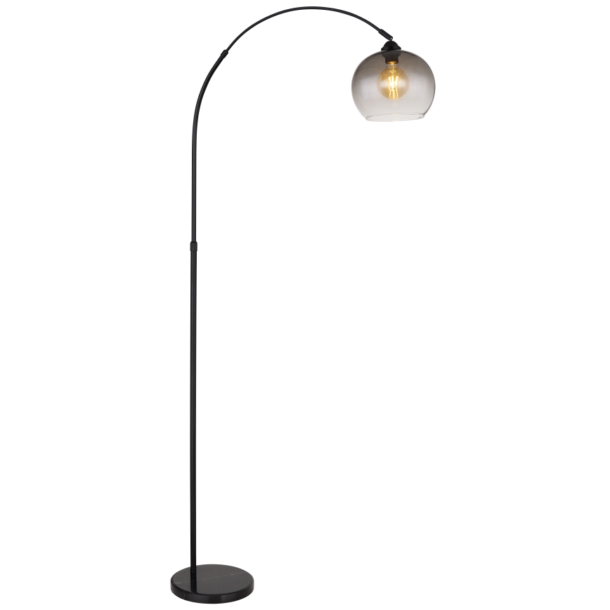 Globo - Podna lampa 1xE27/60W/230V crna