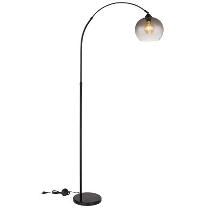 Globo - Podna lampa 1xE27/60W/230V crna