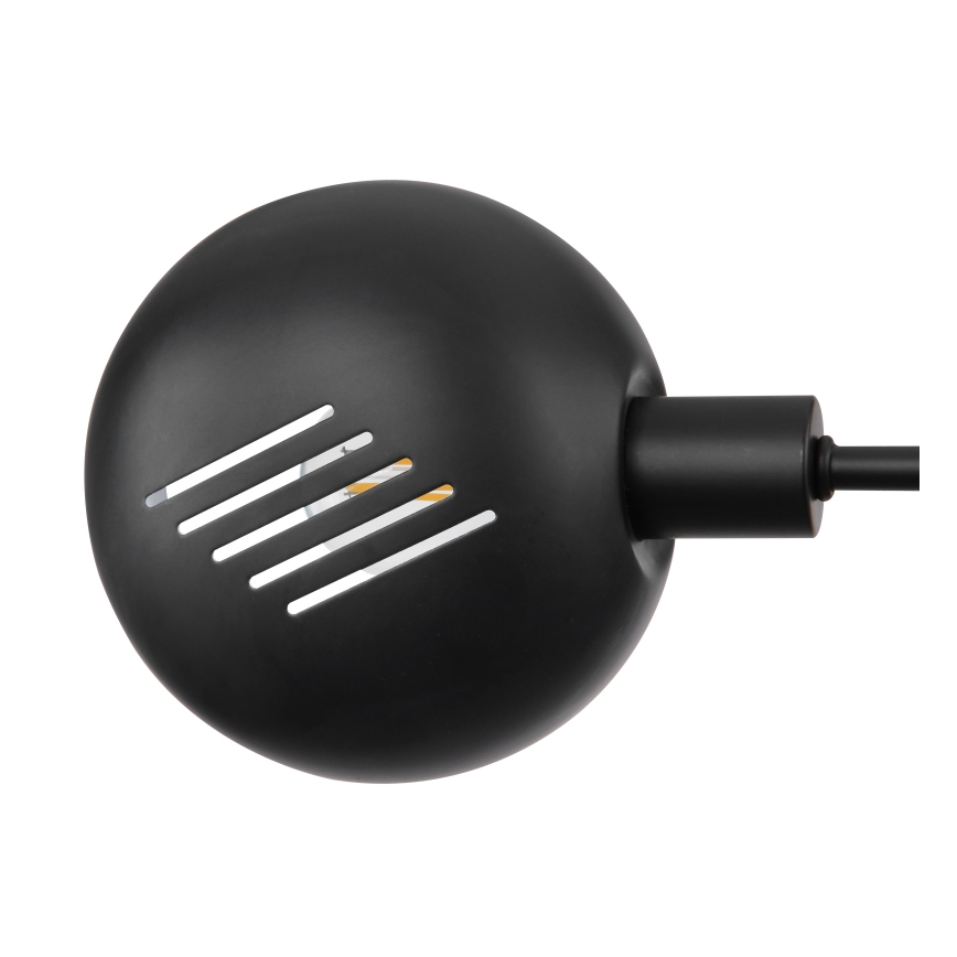 Globo - Podna lampa 5xE14/40W/230V crna