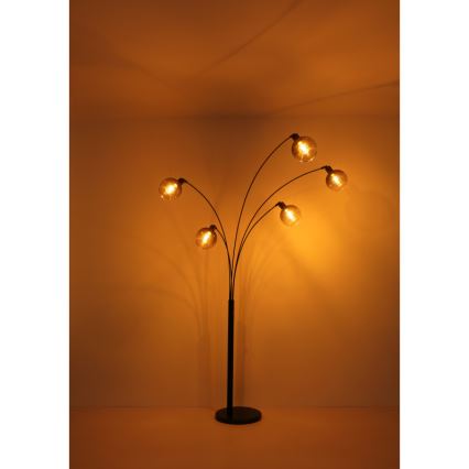 Globo - Podna lampa 5xE27/40W/230V dimna