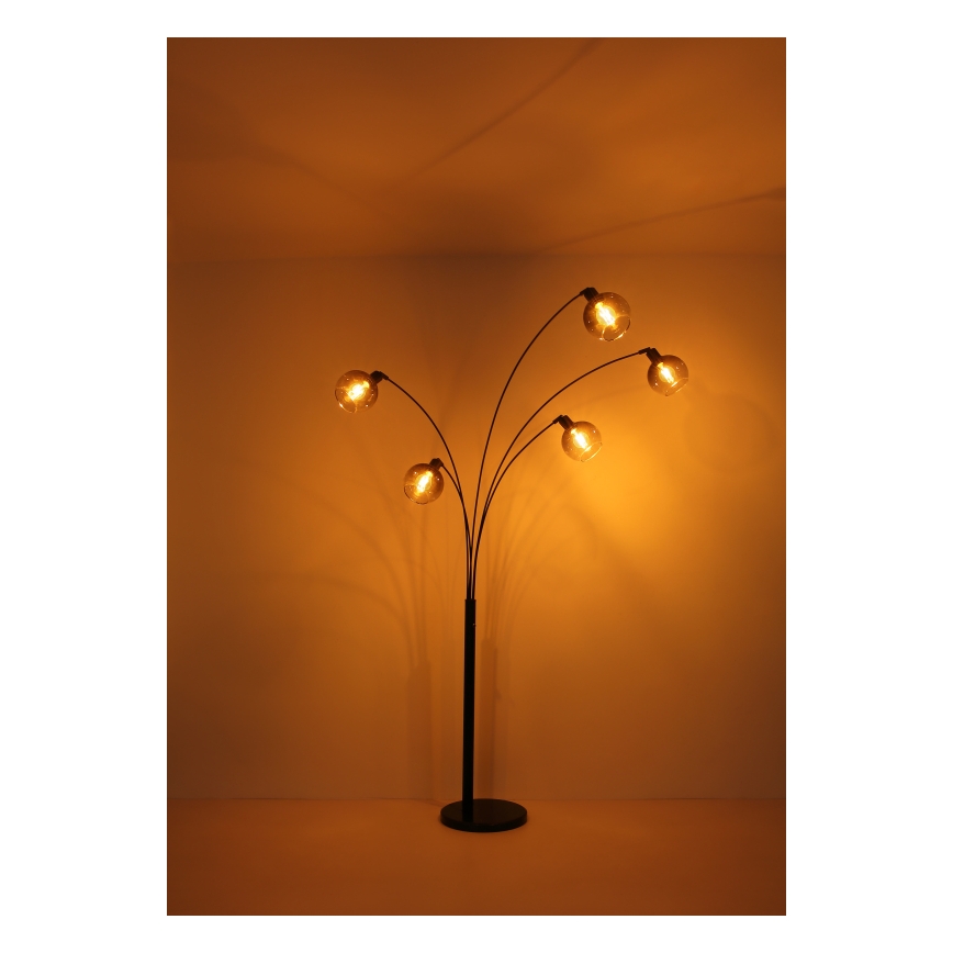 Globo - Podna lampa 5xE27/40W/230V dimna