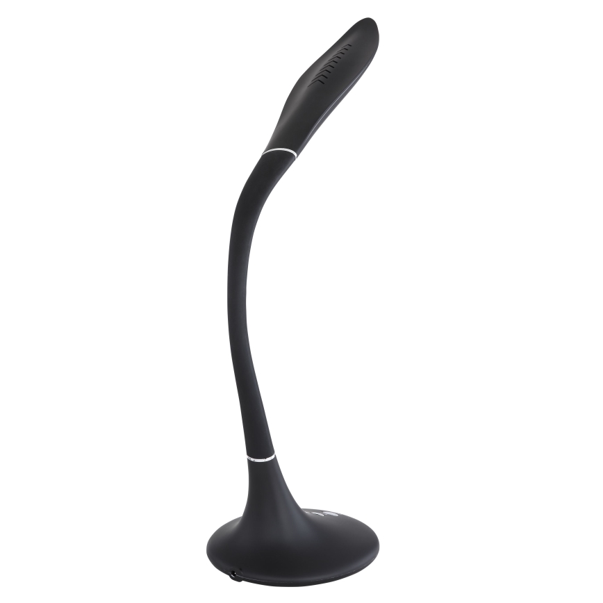 Globo - fleksibilna LED stolna lampa s prigušivanjem na dodir LED/9W/230V 3000/4000/6500K crna