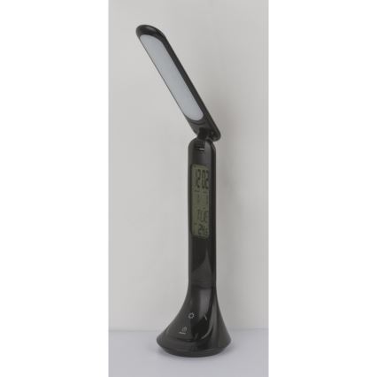 Globo - LED Prigušiva punjiva stolna lampa sa zaslonom LED/4W/230V 2200 mAh crna