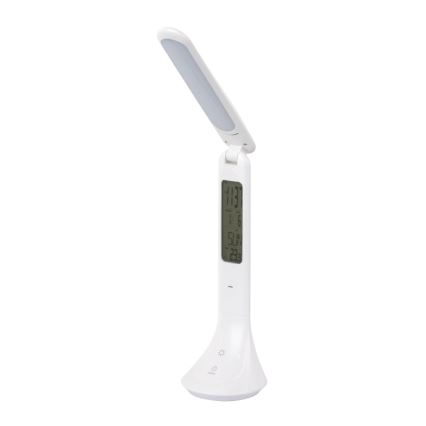 Globo - LED Prigušiva punjiva stolna lampa sa zaslonom LED/4W/230V 2200 mAh bijela