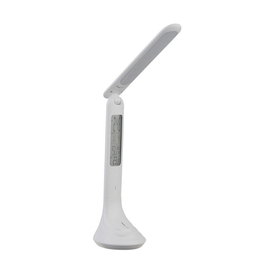 Globo - LED Prigušiva punjiva stolna lampa sa zaslonom LED/4W/230V 2200 mAh bijela