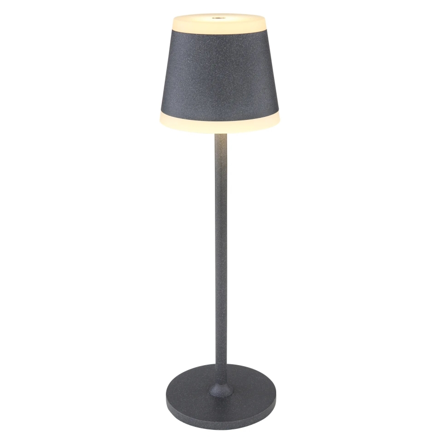 Globo - LED Prigušiva punjiva dodirna stolna lampa LED/4,6W/3,7V 3000K 1800mAh siva IP54
