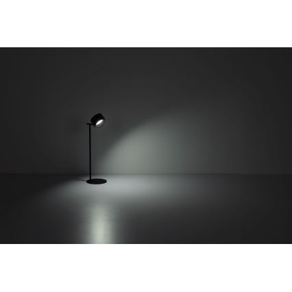 Globo - LED Prigušiva stolna lampa na dodir 4u1 LED/4W/5V 3000/4000/5000K 1200 mAh crna