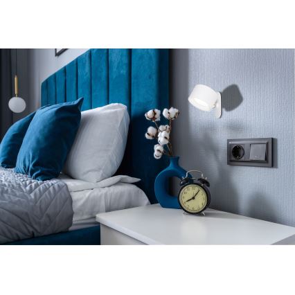 Globo - LED Prigušiva stolna lampa na dodir 4u1 LED/4W/5V 3000/4000/5000K 1200 mAh bijela