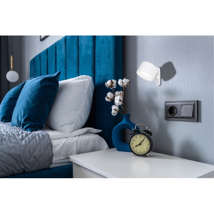 Globo - LED Prigušiva stolna lampa na dodir 4u1 LED/4W/5V 3000/4000/5000K 1200 mAh bijela