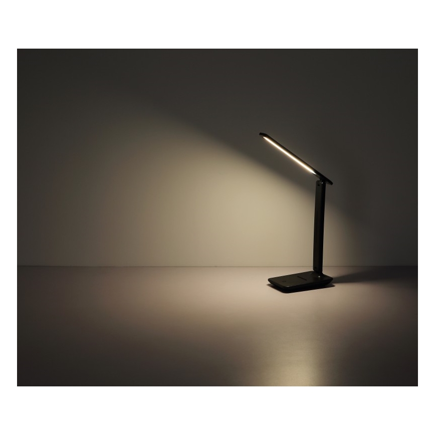 Globo - LED Prigušiva stolna lampa na dodir LED/5W/230V 2700/4000/6500K crna