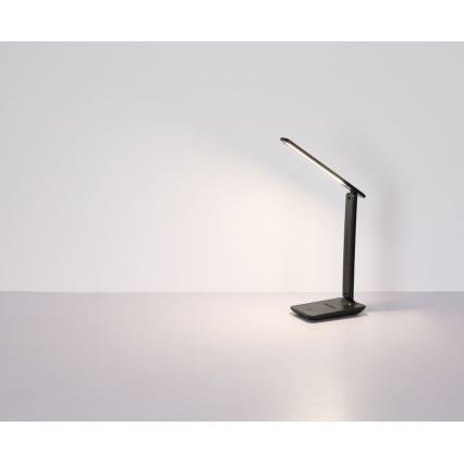 Globo - LED Dodirna prigušiva punjiva stolna lampa LED/5W/5V 2700/4000/6500K 1800 mAh crna