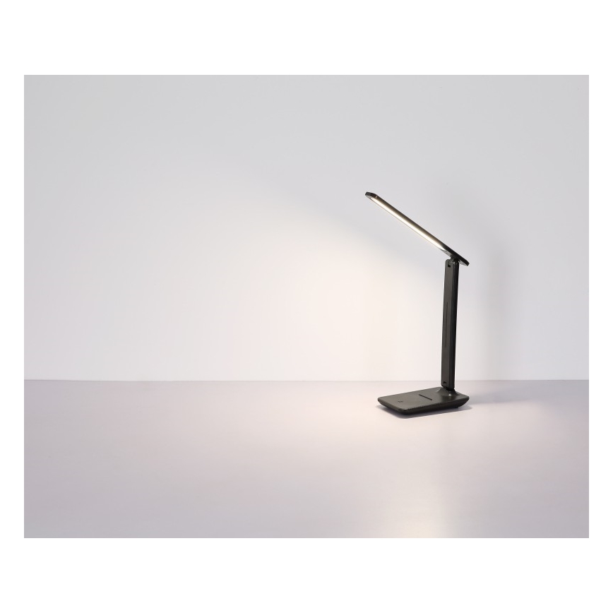 Globo - LED Dodirna prigušiva punjiva stolna lampa LED/5W/5V 2700/4000/6500K 1800 mAh crna
