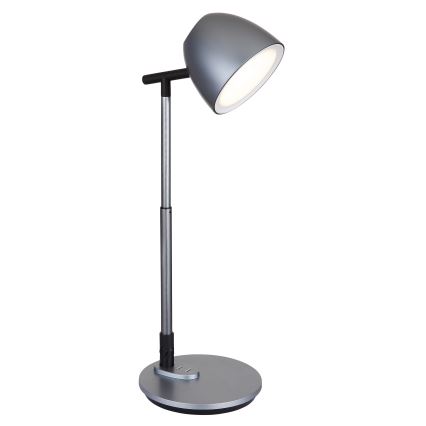 Globo - LED Prigušiva stolna lampa na dodir LED/7,5W/230V 3000K/4000K/6500K siva