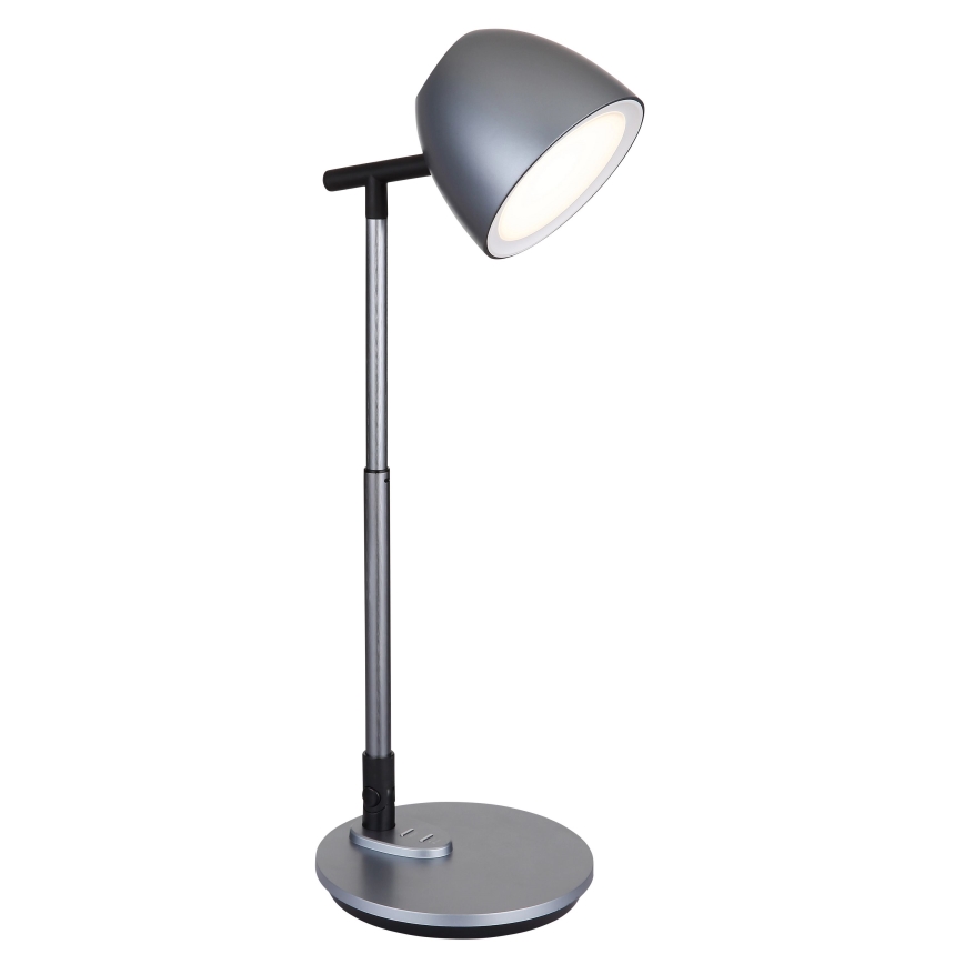 Globo - LED Prigušiva stolna lampa na dodir LED/7,5W/230V 3000K/4000K/6500K siva