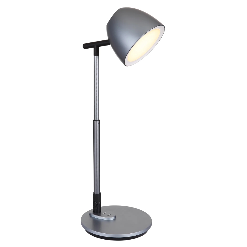 Globo - LED Prigušiva stolna lampa na dodir LED/7,5W/230V 3000K/4000K/6500K siva