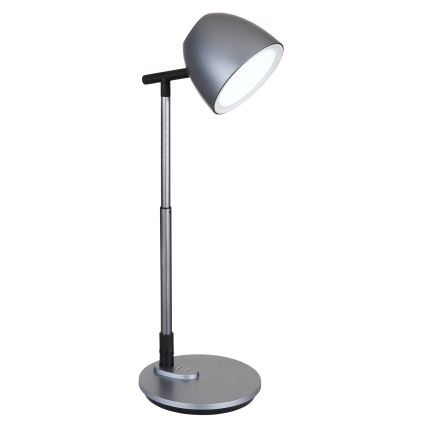Globo - LED Prigušiva stolna lampa na dodir LED/7,5W/230V 3000K/4000K/6500K siva