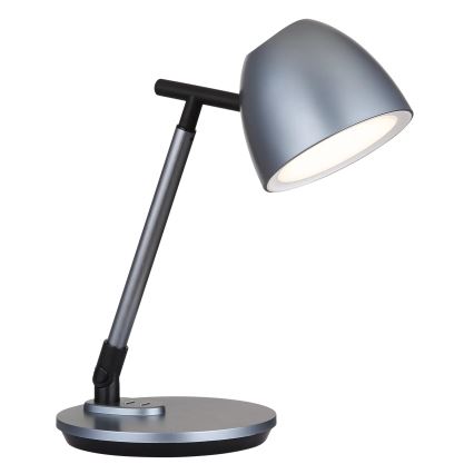 Globo - LED Prigušiva stolna lampa na dodir LED/7,5W/230V 3000K/4000K/6500K siva