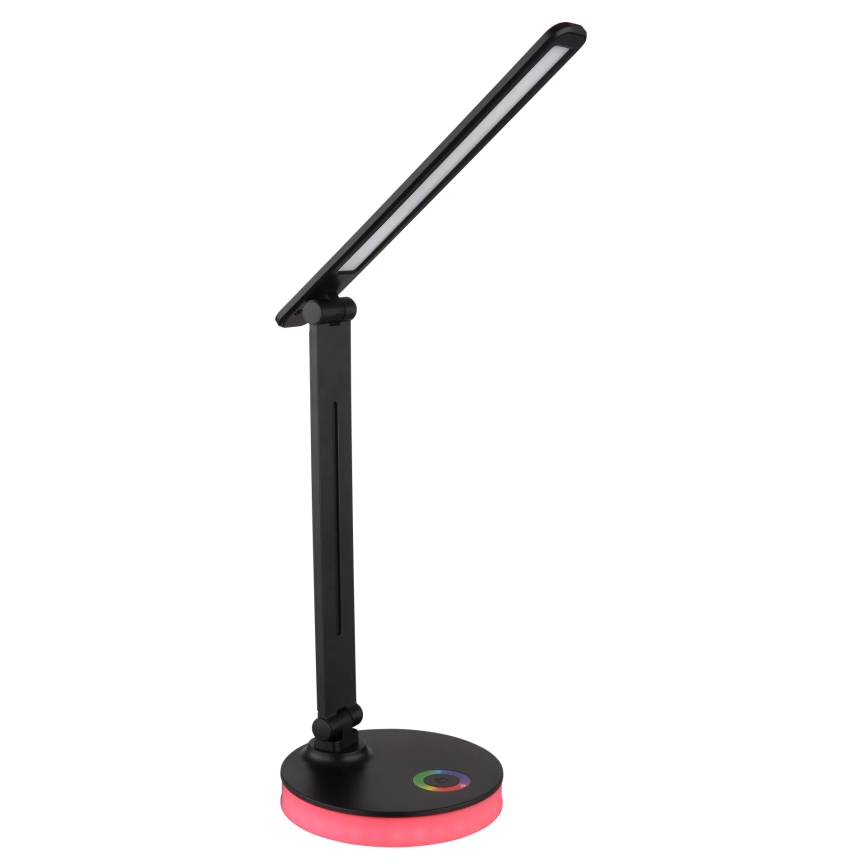 Globo - LED RGBW Prigušiva stolna lampa na dodir LED/5W/230V + LED/2W 2700K/4000K/6500K crna