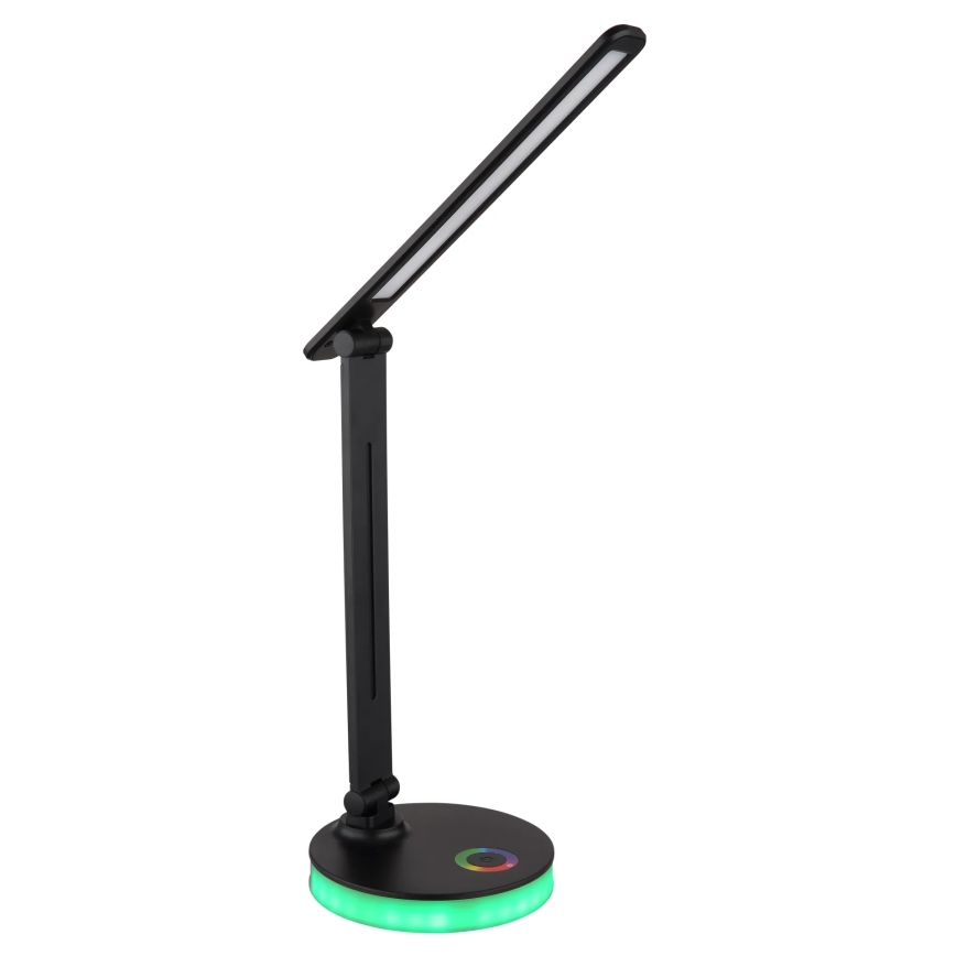 Globo - LED RGBW Prigušiva stolna lampa na dodir LED/5W/230V + LED/2W 2700K/4000K/6500K crna