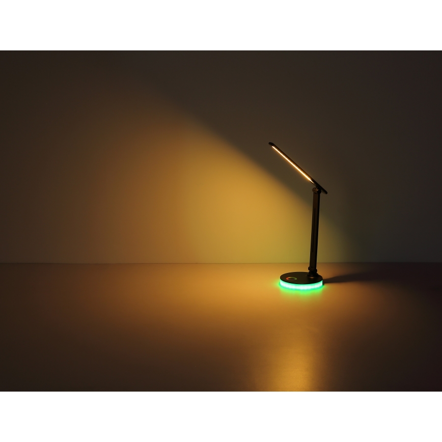 Globo - LED RGBW Prigušiva stolna lampa na dodir LED/5W/230V + LED/2W 2700K/4000K/6500K bijela