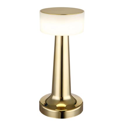 Globo - LED Prigušiva stolna lampa na dodir LED/1W/3,7V 2700K/4000K/6500K 800 mAh USB zlatna