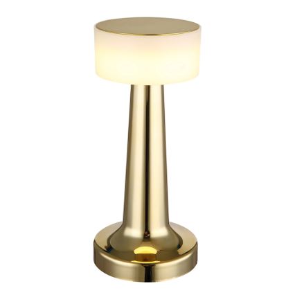Globo - LED Prigušiva stolna lampa na dodir LED/1W/3,7V 2700K/4000K/6500K 800 mAh USB zlatna