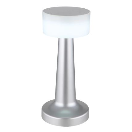 Globo - LED Prigušiva stolna lampa na dodir LED/1W/3,7V 2700K/4000K/6500K 800 mAh USB mat krom