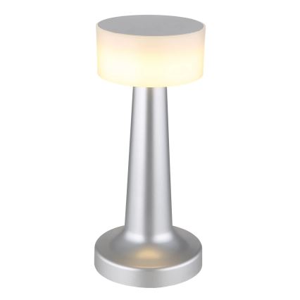 Globo - LED stolna lampa s dodirnim prigušivačem LED/1W/3,7V 2700K/4000K/6500K 800 mAh USB mat krom